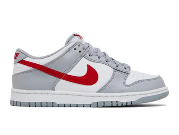 NIKE DUNK LOW ‘WOLF GREY/RED’